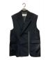 LE CIEL BLEU（ルシェルブルー）の古着「Oversized Tailored Vest」｜ブラック