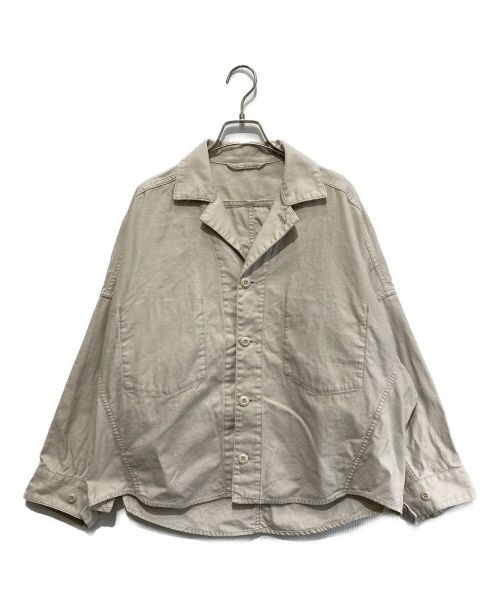 Plage（プラージュ）Plage (プラージュ) ARMYシャツ ベージュ サイズ:SIZE 36の古着・服飾アイテム