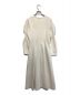 LE CIEL BLEU (ルシェルブルー) Sculpted Sleeve Dress ホワイト サイズ:SIZE 36：7800円