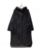 Midi-Umiミディウミ）の古着「リバーシブルフーデッドコート」｜グレー×ブラック