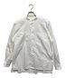 UNFIL（アンフィル）の古着「ウォッシュドコットンツイルバンドカラーシャツ」｜ホワイト