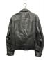 BOSS HUGO BOSS (ボス ヒューゴボス) レザージャケット ブラック サイズ:SIZE 46R：22800円