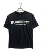 BURBERRY LONDONバーバリー ロンドン）の古着「ロゴプリントTシャツ」｜ブラック