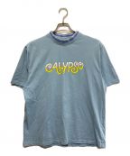 nicholas daleyニコラス デイリー）の古着「CalypsoプリントリンガーTシャツ」｜ブルー