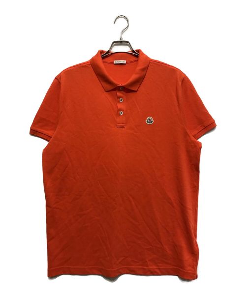 MONCLER（モンクレール）MONCLER (モンクレール) MAGLIA MANICA CORTAポロシャツ オレンジ サイズ:SIZE XXXLの古着・服飾アイテム