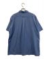 山と道 (ヤマトミチ) メリノショートスリーブシャツ ブルー サイズ:SIZE L：10800円