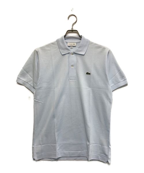 LACOSTE（ラコステ）LACOSTE (ラコステ) 半袖ポロシャツ スカイブルー サイズ:SIZE 3 未使用品の古着・服飾アイテム