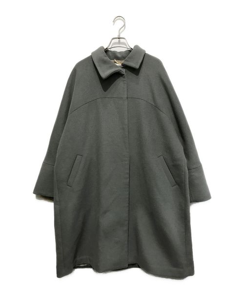 MUVEIL（ミュベール）MUVEIL (ミュベール) メルトンコート カーキ サイズ:SIZE 38の古着・服飾アイテム