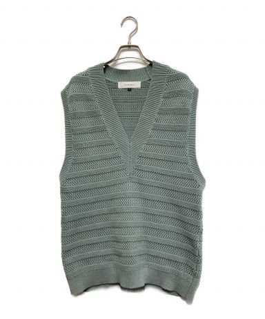 中古・古着通販】LE CIEL BLEU (ルシェルブルー) Eyelet Border Knit 