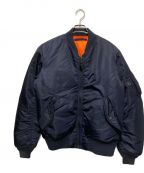 AVIREX）の古着「リバーシブルMA-1ジャケット」｜ネイビー
