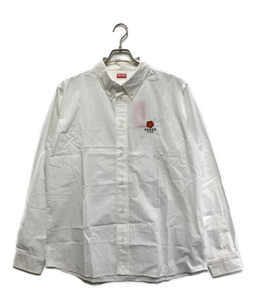 KENZO（ケンゾー）KENZO (ケンゾー) BOKE FLOWER CREST' カジュアルシャツ ホワイト サイズ:SIZE 40 未使用品の古着・服飾アイテム
