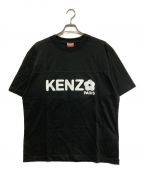 KENZOケンゾー）の古着「'Boke Flower' 2.0' オーバーサイズ Tシャツ」｜ブラック