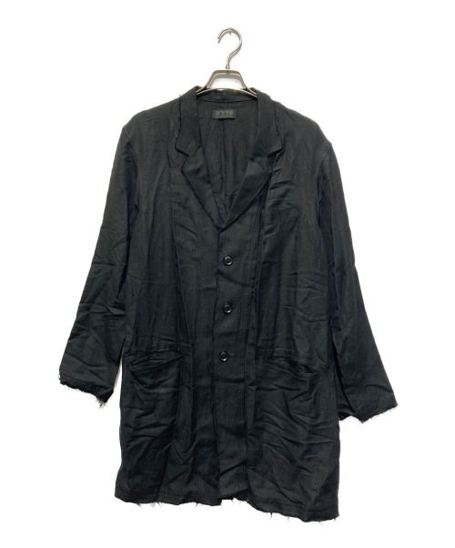 s'yte（サイト）s'yte (サイト) リネンレーヨンブレンドコート ブラック サイズ:SIZE 2の古着・服飾アイテム