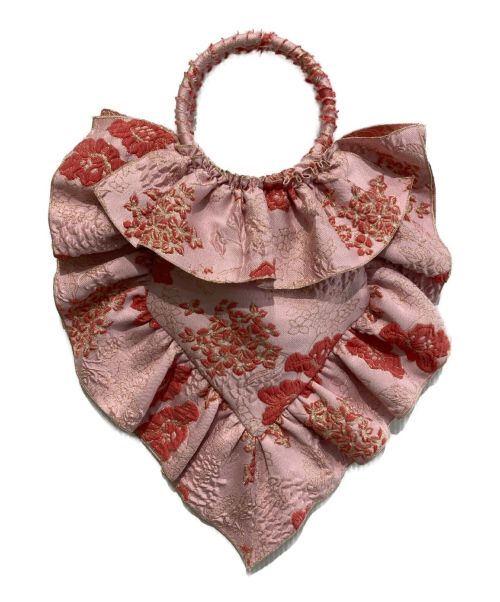 THE VAMPIRE'S WIFE（ザ ヴァンパイアズワイフ）THE VAMPIRE'S WIFE (ザ ヴァンパイアズワイフ) sacred heart handbag ピンクの古着・服飾アイテム