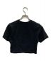 FENDI (フェンディ) 刺繍ロゴTシャツ ブラック サイズ:XXS：22800円