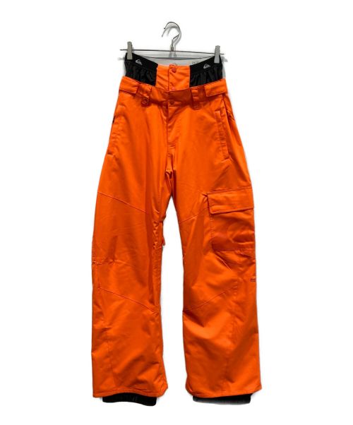 Quiksilver（クイックシルバー）Quiksilver (クイックシルバー) スノボパンツ オレンジ サイズ:Sの古着・服飾アイテム