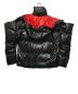 Vivienne Westwood RED LABEL (ヴィヴィアンウエストウッドレッドレーベル) NANGA (ナンガ) ボックスショルダーダウンジャケット ブラック×レッド サイズ:SIZE 00：29800円