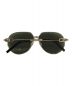 Christian Dior (クリスチャン ディオール) メタルフレームパイロットサングラス ブラック×ゴールド サイズ:61⬜︎13ー145：19800円