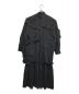 ENFOLD (エンフォルド) DISTORTED-PART DRESS ブラック サイズ:38：38000円