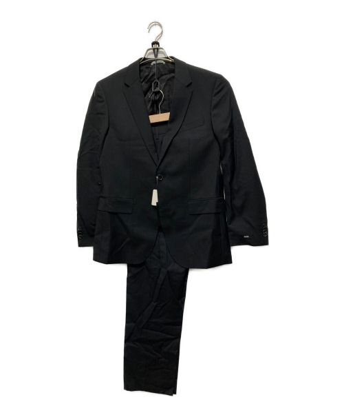BOSS HUGO BOSS（ボス ヒューゴボス）BOSS HUGO BOSS (ボス ヒューゴボス) セットアップスーツ ブラック サイズ:SIZE 38 未使用品の古着・服飾アイテム