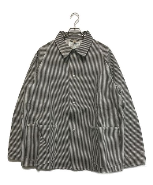 SASSAFRAS（ササフラス）SASSAFRAS (ササフラス) Pruner coat グレー×ブラック サイズ:Mの古着・服飾アイテム