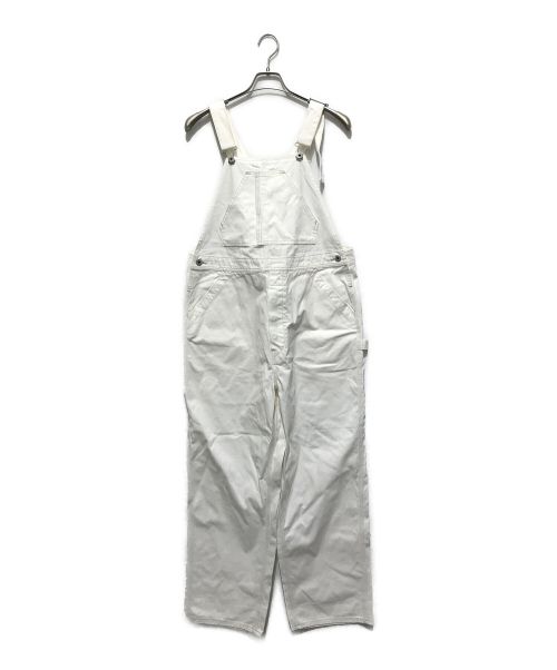 JOHNBULL（ジョンブル）JOHNBULL (ジョンブル) デニムオーバーオール ホワイト サイズ:1の古着・服飾アイテム