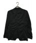 COMME des GARCONS HOMME (コムデギャルソン オム) テーラードジャケット ブラック サイズ:XS：17000円