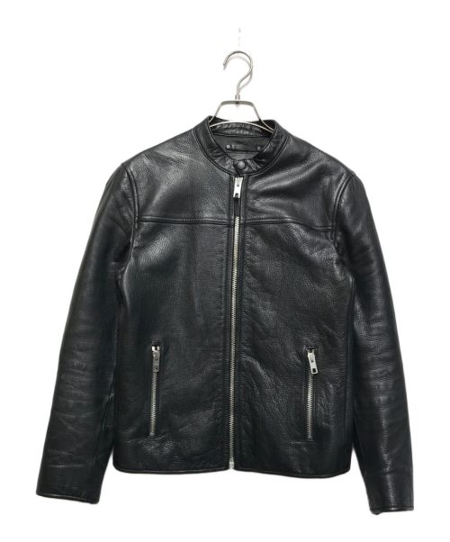 COACH（コーチ）COACH (コーチ) シングルレザーライダースジャケット ブラック サイズ:XSの古着・服飾アイテム