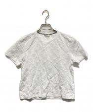 FENDI (フェンディ) エンボスロゴTシャツ ホワイト サイズ:XS