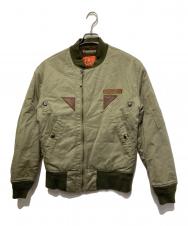 AVIREX (アヴィレックス) B-15A MA-1ジャケット カーキ サイズ:S