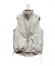 23区 (ニジュウサンク) 中綿 パティング ベスト ホワイト サイズ:38 未使用品