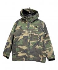 THE NORTH FACE (ザ ノース フェイス) ノベルティゼウストリクライメイトジャケット グリーン×ベージュ サイズ:L