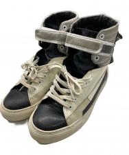 RAF SIMONS (ラフシモンズ) Astronaut High Top Sneakers ホワイト×ブラック サイズ:39
