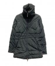 MONCLER (モンクレール) TISSU MATERIAL STOFFTESSUTO ダウンジャケット ブラック