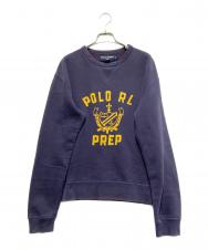 POLO SPORT (ポロスポーツ) 前VPOLOカレッジスウェット ネイビー サイズ:M