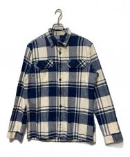 Patagonia (パタゴニア) フィヨルド・フランネル・シャツ ネイビー サイズ:S