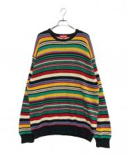 SUPREME (シュプリーム) 23AW Small BOX Ribbed Sweater マルチカラー サイズ:XL