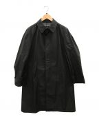 BURBERRY BLACK LABEL（）の古着「ステンカラーコート」｜ブラック
