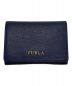 FURLA（フルラ）の古着「3つ折り財布」｜ネイビー