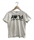 PLAY COMME des GARCONS（）の古着「半袖カットソー」｜ホワイト