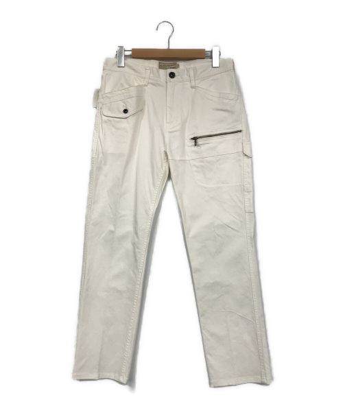 AVIREX（アヴィレックス）AVIREX (アヴィレックス) 8ポケットパンツ ホワイト サイズ:SIZE Lの古着・服飾アイテム