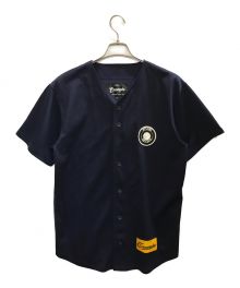 EXAMPLE（エグザンプル）の古着「ベースボールシャツ」｜ネイビー