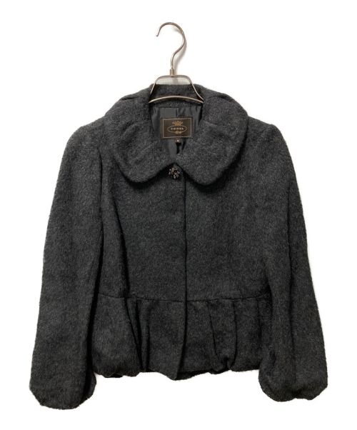TOCCA（トッカ）TOCCA (トッカ) アルパカブレンドジャケット グレー サイズ:2の古着・服飾アイテム