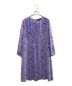 SONIA RYKIEL collection（ソニア リキエル コレクション）の古着「アンプリメマルティコリップドレス」｜パープル