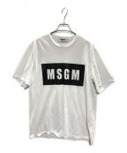 MSGM（エムエスジーエム）の古着「Tシャツ」｜ホワイト