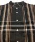 中古・古着 NUMBER (N)INE (ナンバーナイン) 09SSチェックシャツ ブラック サイズ:3：6800円