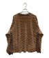 REMI RELIEF (レミレリーフ) バスクシャツ ブラウン サイズ:Ｓ：3980円