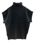 RIM.ARKリムアーク）の古着「Hood design knit vest」｜ネイビー