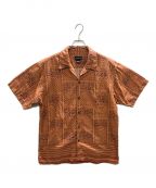 Patagoniaパタゴニア）の古着「総柄オープンカラーシャツ」｜ブラウン