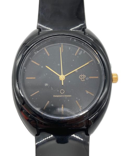 CHPO（シーエイチピーオー）CHPO (シーエイチピーオー) 腕時計 ブラックの古着・服飾アイテム